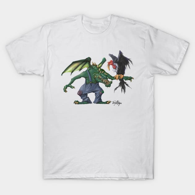 gargoyle T-Shirt by Tony Morgan